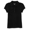 Girls Uniform Ruffle Pique Polo12