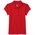 Girls Uniform Ruffle Pique Polo10