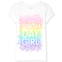 Girls Birthday Graphic Tee