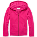 Girls Uniform Fleece Zip Up Hoodie