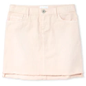 Girls Step Hem Denim Skirt