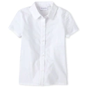 Girls Uniform Poplin Button Down Shirt