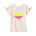 Girls Flip Sequin Heart Top