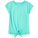Girls Tie Front Top