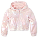 Girls Iridescent Windbreaker Jacket