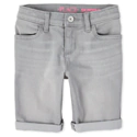 Girls Roll Cuff Denim Skimmer Shorts