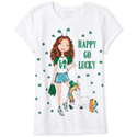 Girls Lucky Graphic Tee