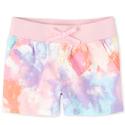 Girls Tie Dye Pull On Shorts