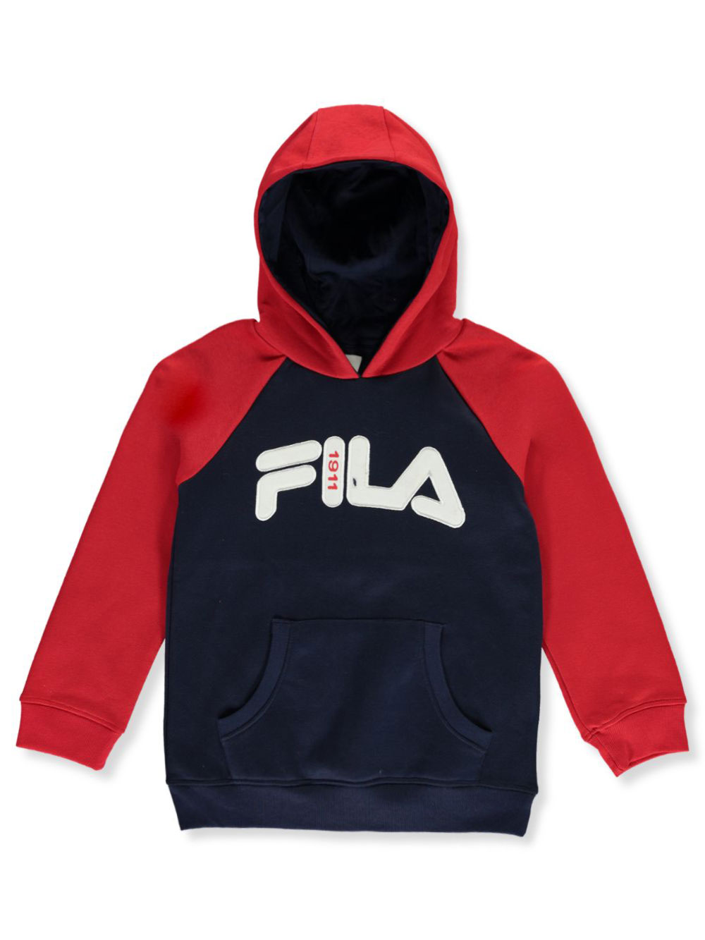 BOYS’ RAGLAN PULLOVER FLEECE HOODIE