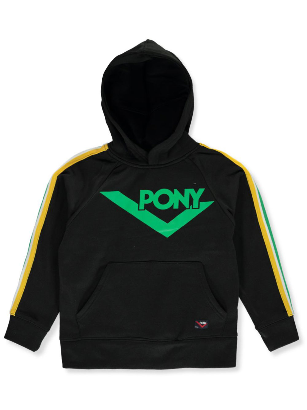 BOYS’ TAPED STRIPE HOODIE