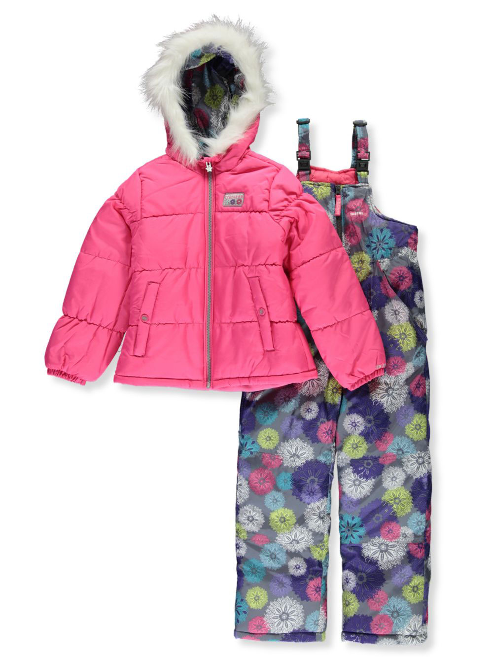 GIRLS’ CIRCLE FLORA 2-PIECE SNOWSUIT