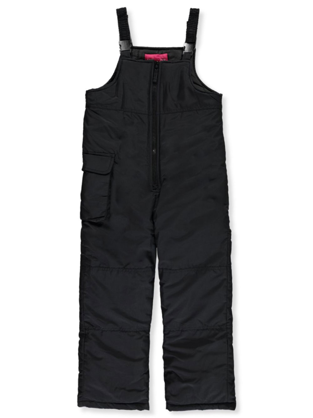 UNISEX SINGLE PATCH INSULATED BIB SNOWPANTS