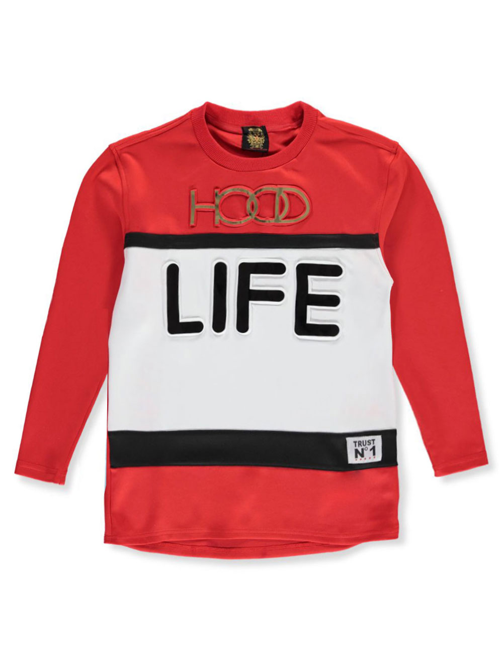BOYS’ HOOD LIFE TRICOT SWEATSHIRT