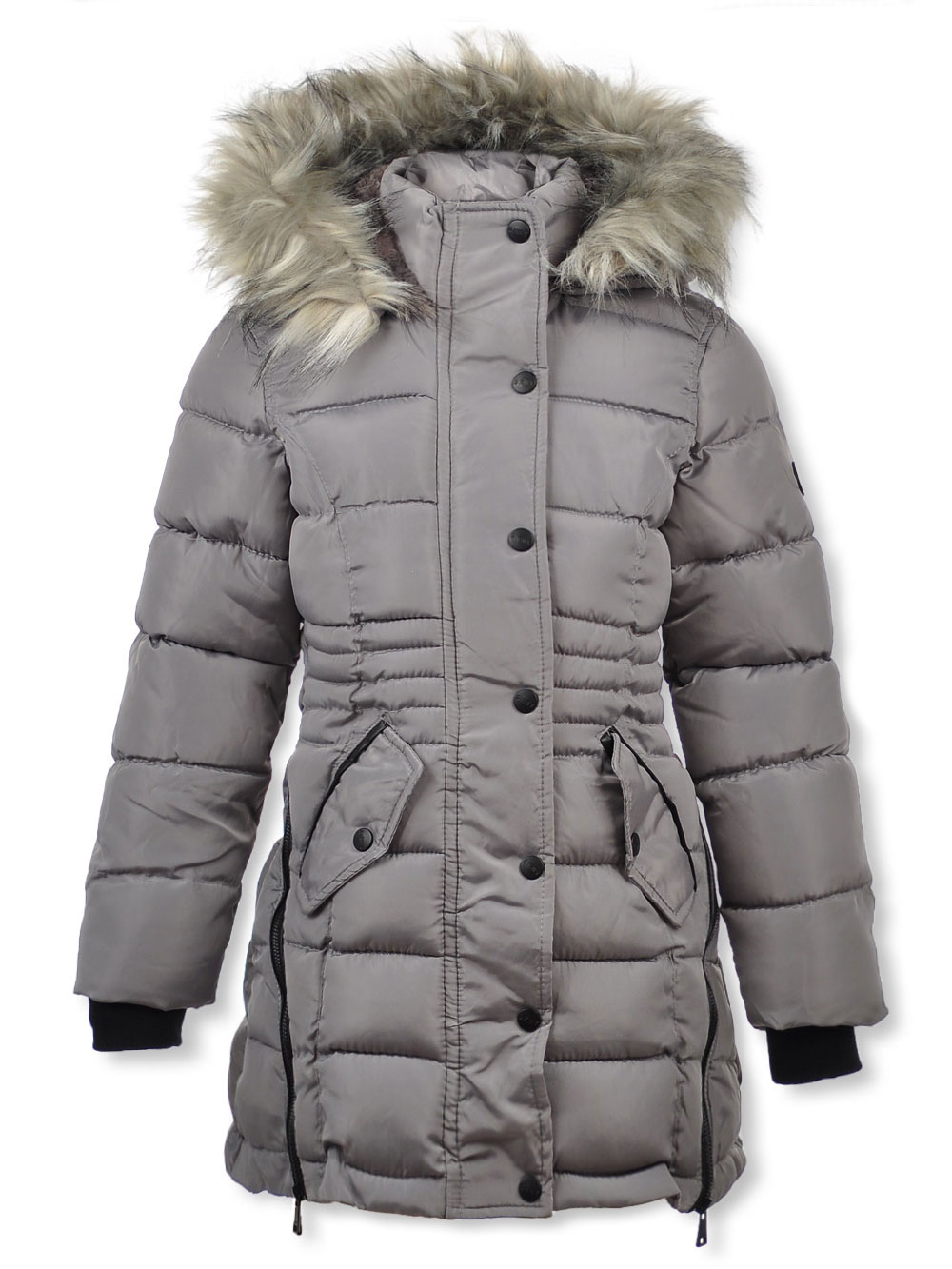 GIRLS' ZIPPER BUBBLE INSULATED JACKET