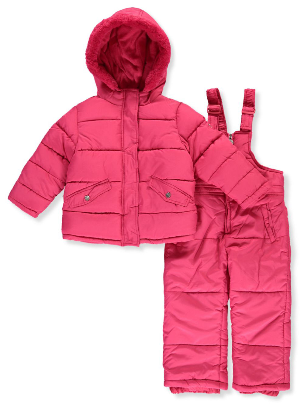 GIRLS’ INNER FLEECE 2-PIECE SNOWSUIT