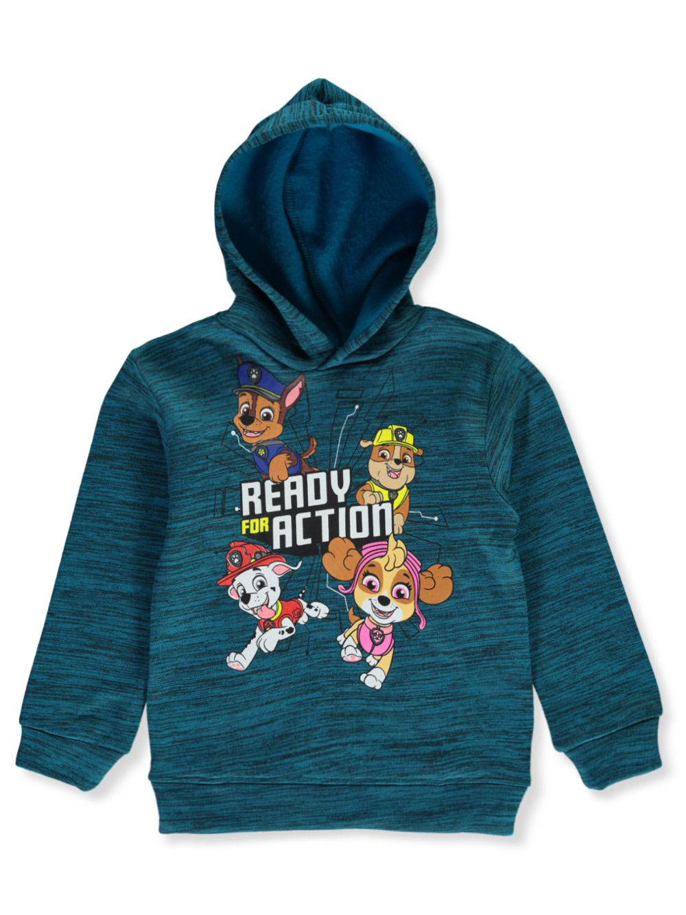 BOYS’ READY FOR ACTION FLEECE PULLOVER HOODIE