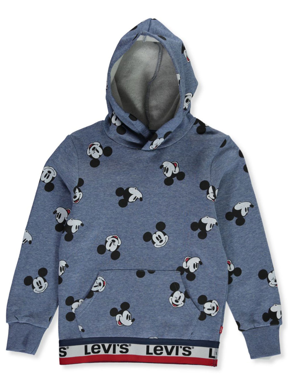 BOYS’ DISNEY MICKEY MOUSE LOGO-HEMMED HOODIE